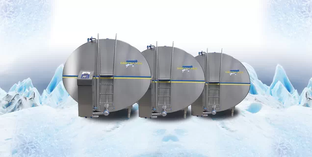 Serbatoio di refrigerazione per il latte per un raffreddamento efficiente in azienda